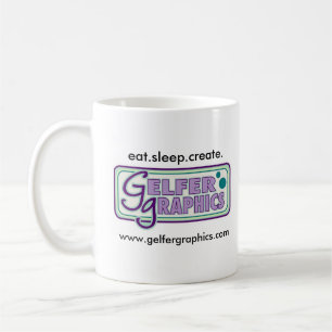 eat.sleep.creat.mug coffee mug