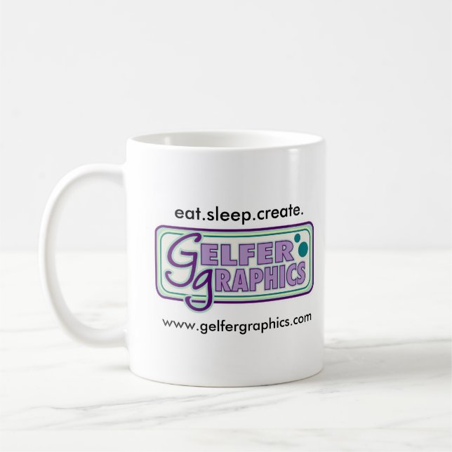 eat.sleep.creat.mug coffee mug (Left)