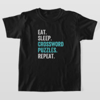 Eat.Sleep. Crossword Puzzles. Repeat.