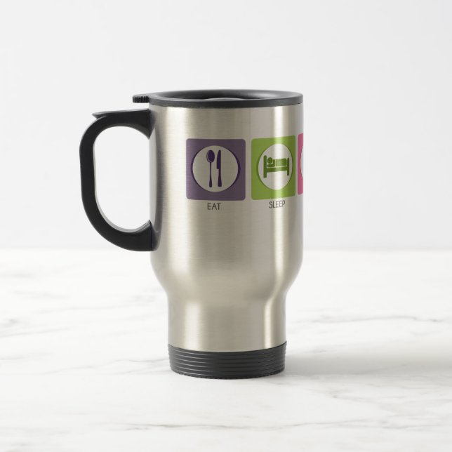 Eat Sleep Dance! Travel Mug (Left)