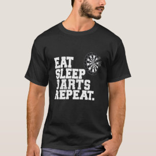 Eat Sleep Darts Repeat Darts Player T-Shirt