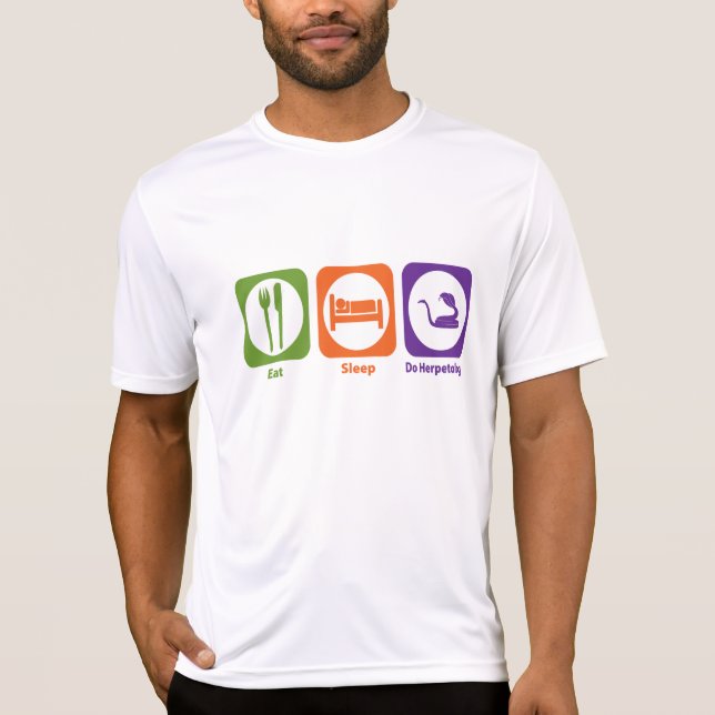 Eat Sleep Do Herpetology T-Shirt (Front)