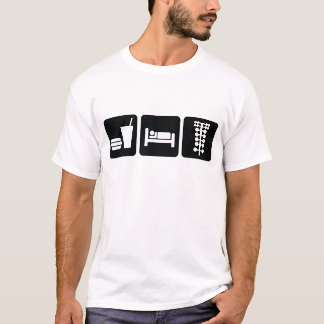 Eat Sleep Drag Race T-Shirt (Front)