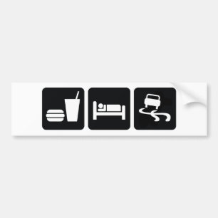 Eat Sleep Drift Bumper Sticker