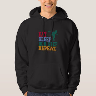 Eat Sleep Dub Step Repeat Music Musician Dancer Hoodie