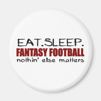 Eat Sleep Fantasy Football Magnet