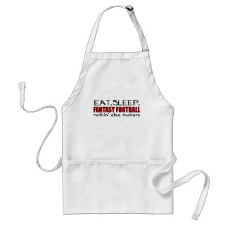 Eat Sleep Fantasy Football Standard Apron