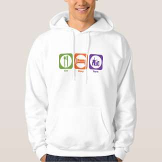 Eat Sleep Farm Hoodie