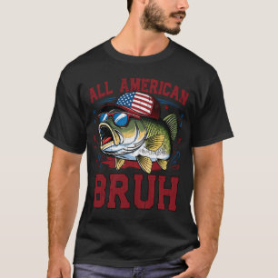 Eat Sleep Fish Repeat - Funny Fishing T-Shirt