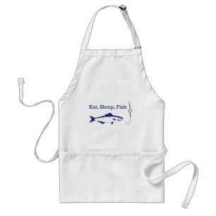 Eat Sleep Fish Standard Apron