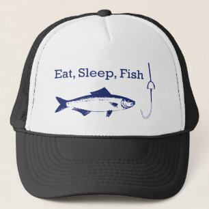Eat Sleep Fish Trucker Hat