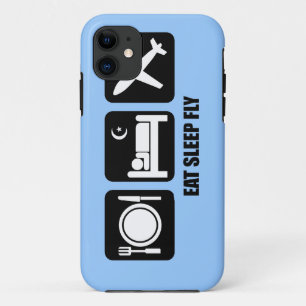 eat sleep fly Case-Mate iPhone case