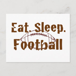 Eat.Sleep.Football 08 Postcard