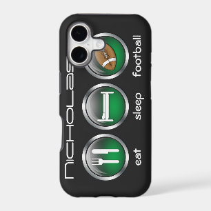 Eat Sleep Football :: iPhone 5 Case