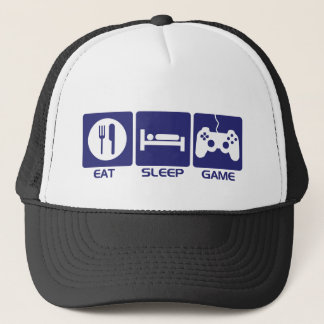 Eat Sleep Game - Gamer Geek Video Games Trucker Hat