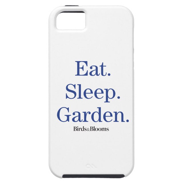 Eat. Sleep. Garden. Case-Mate iPhone Case (Back)