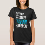 Eat Sleep Get Kids To Sports Repea  Sport T-Shirt<br><div class="desc">Eat Sleep Get Kids To Sports Repea  Sport</div>