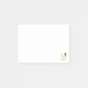 Eat Sleep Go Bananas Repeat Funny Cute Animal Monk Post-it Notes