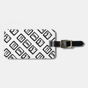 Eat Sleep Golf Luggage Tag