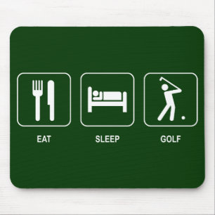 Eat Sleep Golf Mousepad