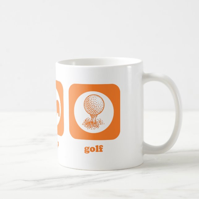 Eat. Sleep. Golf. Mug (Right)