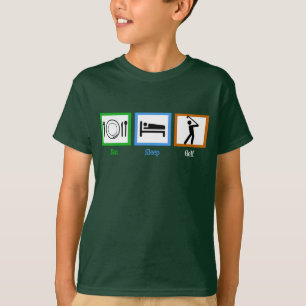 Eat Sleep Golf t-shirt