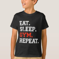 Eat Sleep Gym Repeat Funny Fitness Training Workou
