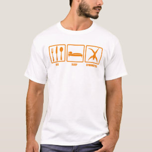Eat Sleep Gymnastics T-Shirt