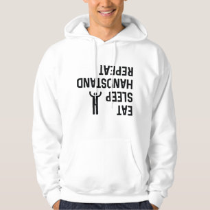 Eat Sleep Handstand Repeat Hoodie