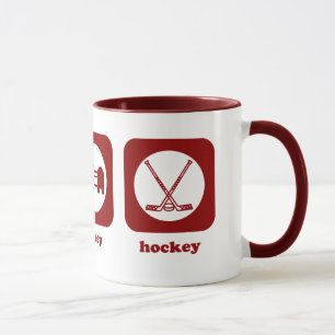 Eat. Sleep. Hockey. Mug