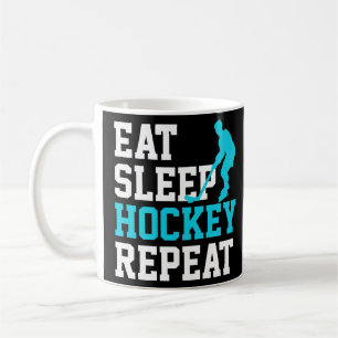 Eat Sleep Hockey Repeat Coffee Mug