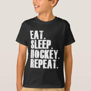 Eat Sleep Hockey Repeat Gift Shirt Men