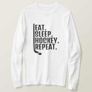 Eat Sleep Hockey Repeat T-Shirt