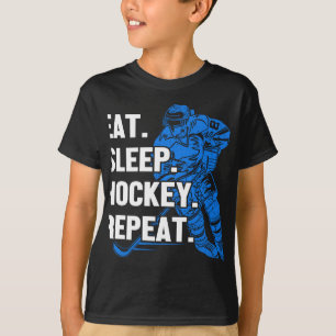 Eat Sleep Hockey Repeat T-Shirt