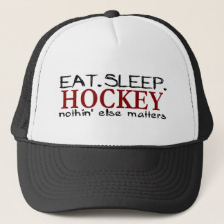 Eat Sleep Hockey Trucker Hat