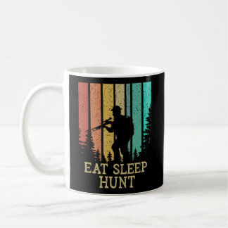Eat Sleep Hunt Animal Stalking Lifestyle Grunter H Coffee Mug