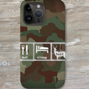 Eat Sleep Hunt iPhone Deer Stag Buck Case-Mate iPhone 14 Pro Max Case