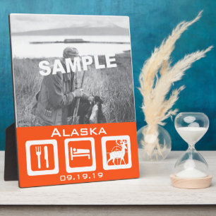 Eat Sleep Hunt Plaque