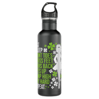 Eat Sleep Irish Dance  Irish Dancer Ceili Reel Dan 710 Ml Water Bottle