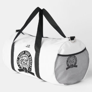 Eat Sleep Judo Repeat "Customisable" Gi Duffle Bag