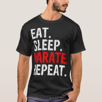 Eat Sleep Karate Repeat Gift