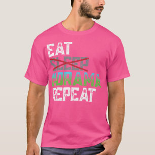Eat Sleep Kdrama Repeat K-Pop T-Shirt