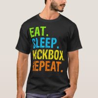 Eat Sleep Kickbox Repeat Kick Boxing Gift 1