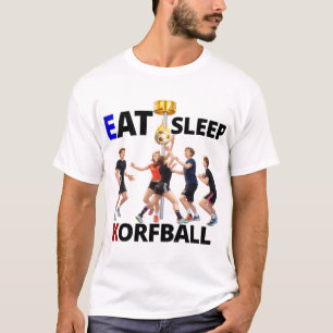 Eat, Sleep Korfball: korfball men tshirts