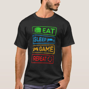 Eat Sleep Lacrosse Repeat Sports Team T-Shirt
