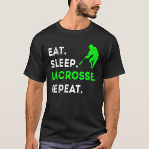 Eat Sleep Lacrosse Repeat T-Shirt