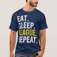 Eat Sleep League Repeat Sports Game Gaming Gift