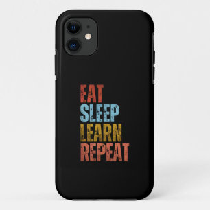 EAT SLEEP LEARN REPEAT Case-Mate iPhone CASE