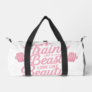 Eat Sleep Lift Repeat – Gym Addict Duffle Bag