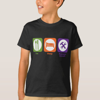 Eat Sleep Maintain Aircraft T-Shirt